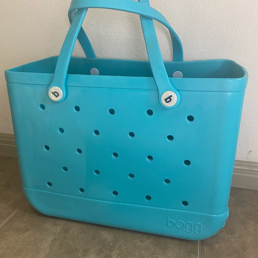 Bogg Bag - Large {Turquoise & Caicos} used once